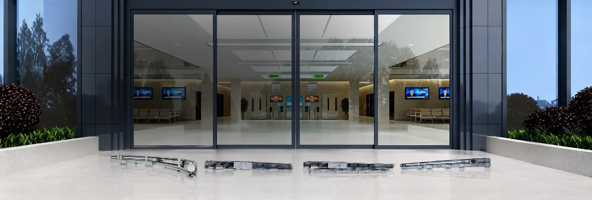Opérateurs pour portes coulissantes automatiques