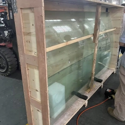 Porte tournante automatique sur mesure pour BelExpo