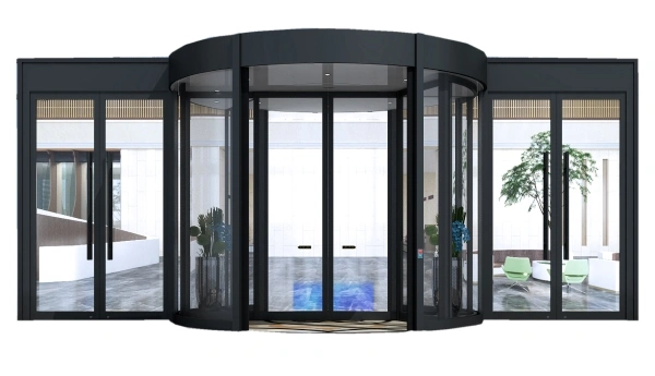 Portes tournantes automatiques